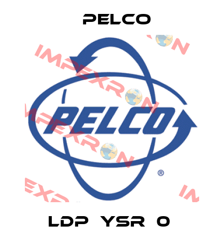 LDP‐YSR‐0  Pelco