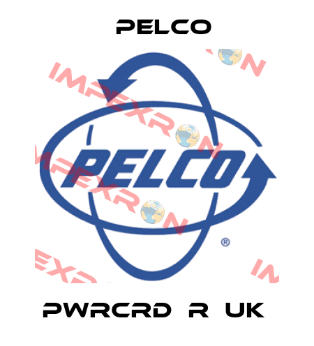 PWRCRD‐R‐UK  Pelco