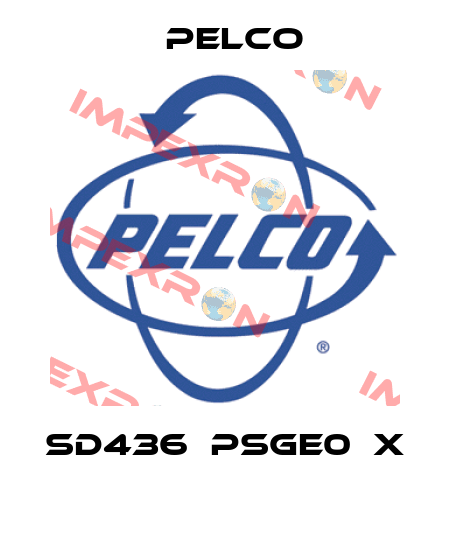 SD436‐PSGE0‐X  Pelco