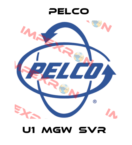 U1‐MGW‐SVR  Pelco
