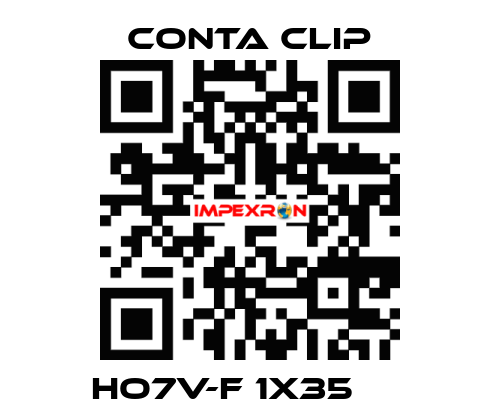 HO7V-F 1X35      Conta Clip