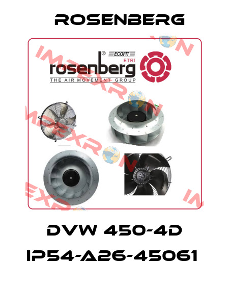 DVW 450-4D IP54-A26-45061  Rosenberg