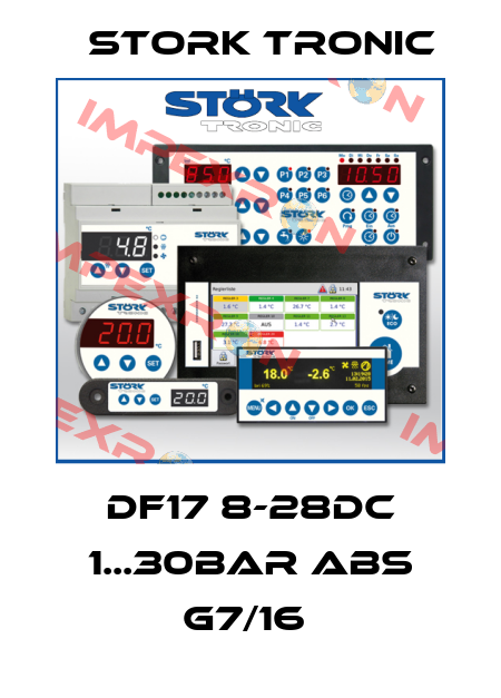 DF17 8-28DC 1...30BAR ABS G7/16  Stork tronic