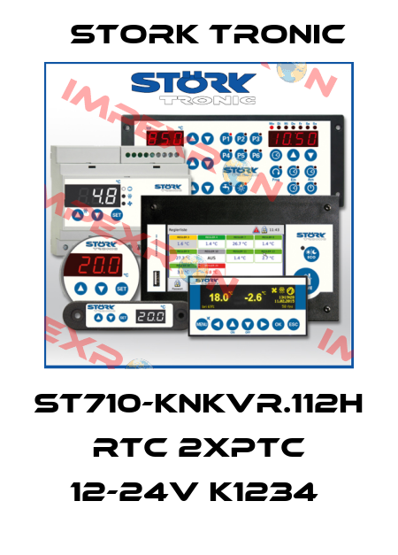 ST710-KNKVR.112H RTC 2xPTC 12-24V K1234  Stork tronic