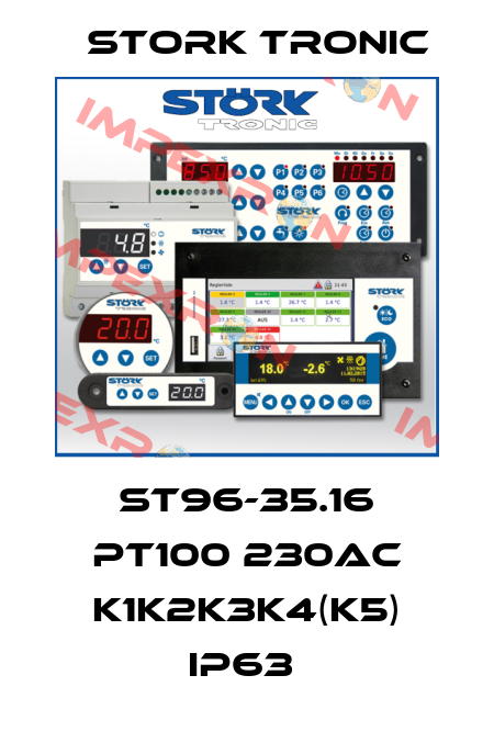 ST96-35.16 PT100 230AC K1K2K3K4(K5) IP63  Stork tronic