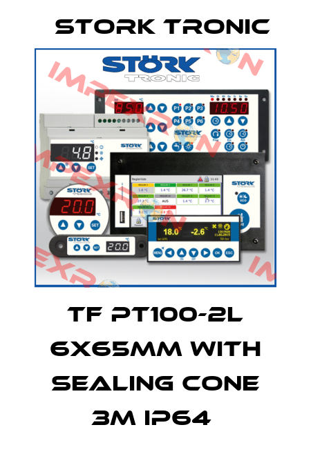 TF PT100-2L 6x65mm with sealing cone 3m IP64  Stork tronic