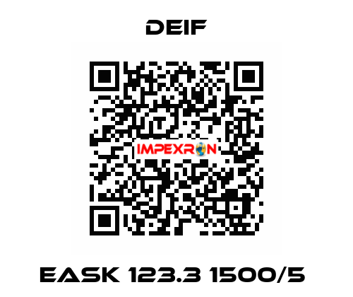 EASK 123.3 1500/5  Deif