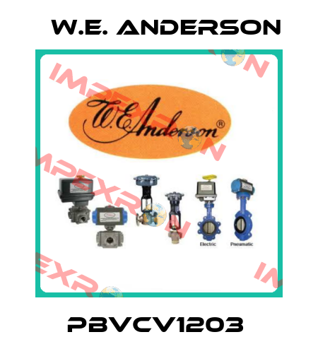 PBVCV1203  W.E. ANDERSON