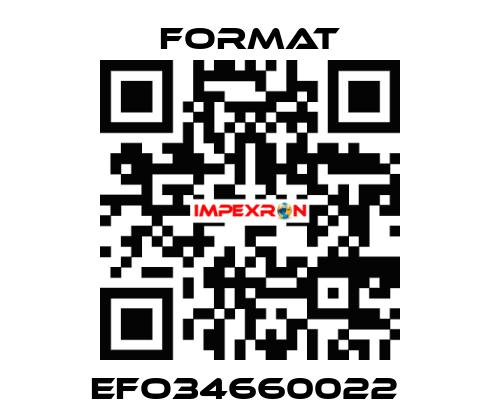 EFO34660022  Format