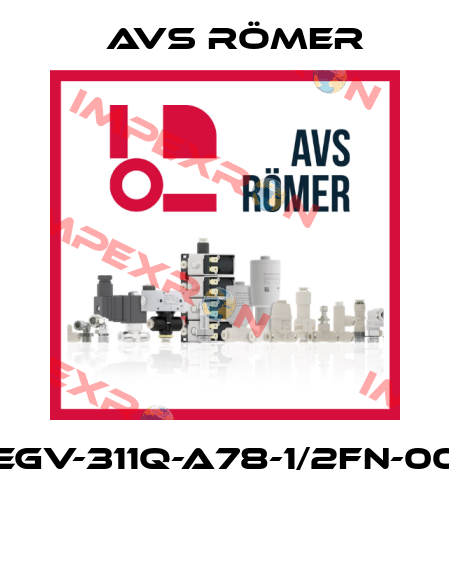 EGV-311Q-A78-1/2FN-00  Avs Römer