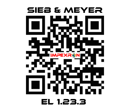 EL 1.23.3  SIEB & MEYER