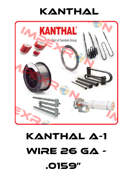 Kanthal A-1 Wire 26 ga - .0159”   Kanthal