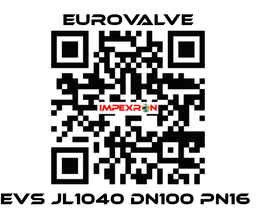 EVS JL1040 DN100 PN16  Eurovalve