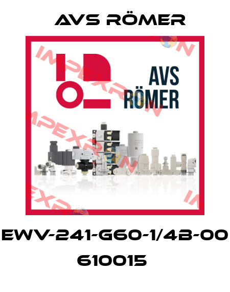 EWV-241-G60-1/4B-00  610015  Avs Römer