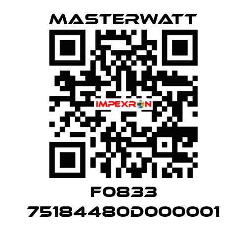 F0833 75184480D000001 Masterwatt