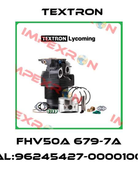 FHV50A 679-7A Serial:96245427-0000100-002  Textron