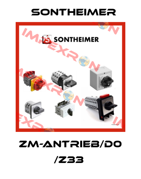 ZM-Antrieb/D0 /Z33  Sontheimer