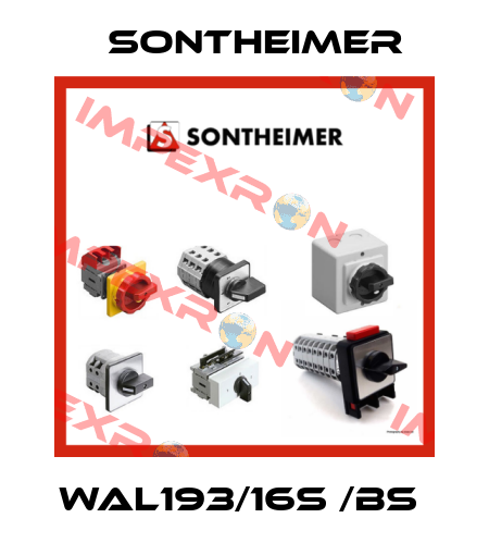 WAL193/16S /BS  Sontheimer