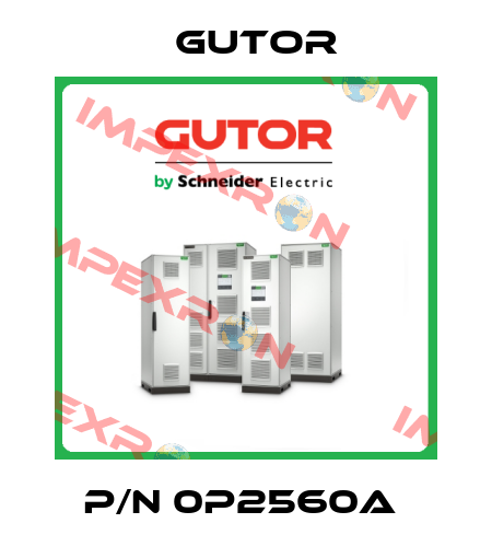 P/N 0P2560A  Gutor
