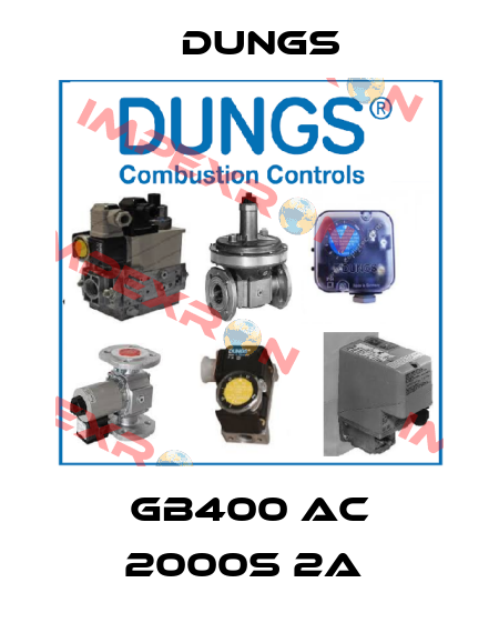 GB400 AC 2000S 2A  Dungs