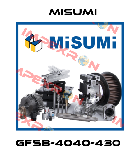 GFS8-4040-430  Misumi