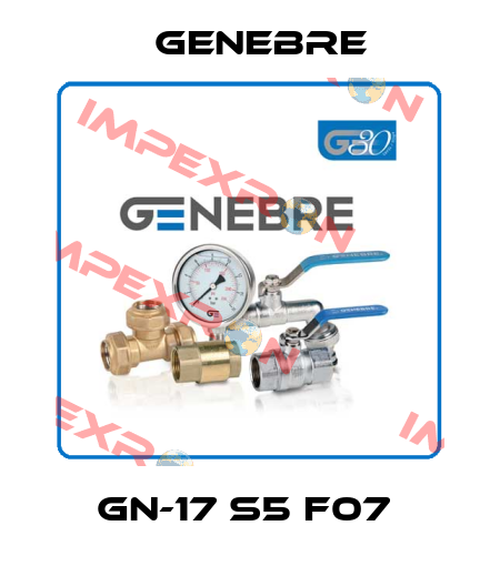 GN-17 S5 F07  Genebre