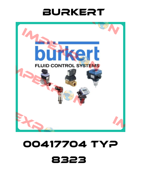 00417704 Typ 8323  Burkert