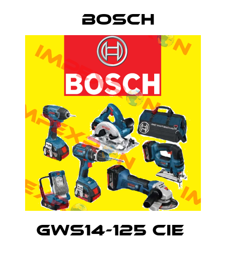 GWS14-125 CIE  Bosch