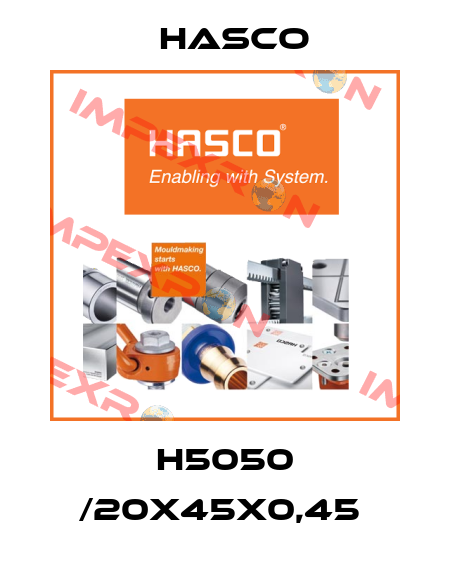H5050 /20X45X0,45  Hasco