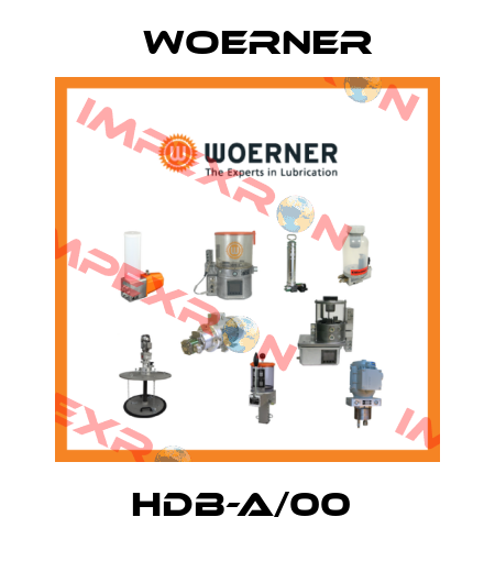 HDB-A/00  Woerner