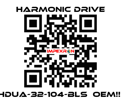 HDUA-32-104-BLS  OEM!!  Harmonic Drive
