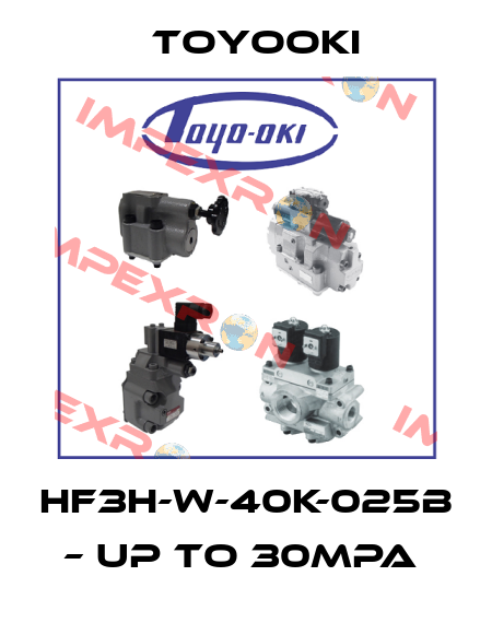 HF3H-W-40K-025B – UP TO 30MPA  Toyooki