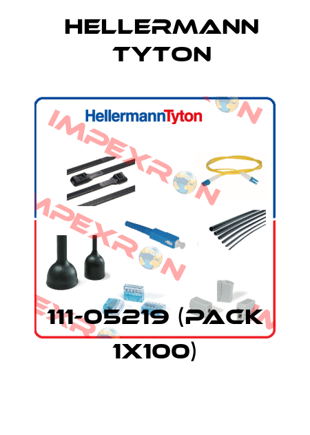 111-05219 (pack 1x100) Hellermann Tyton