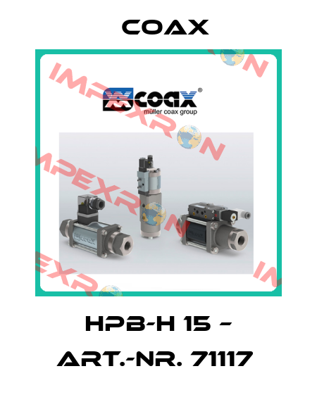 HPB-H 15 – ART.-NR. 71117  Coax