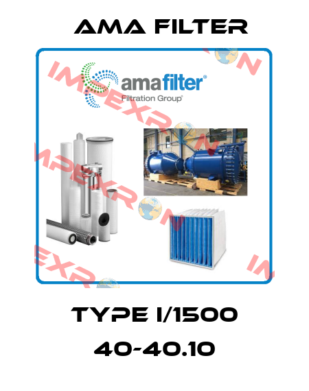 Type I/1500 40-40.10 Ama Filter