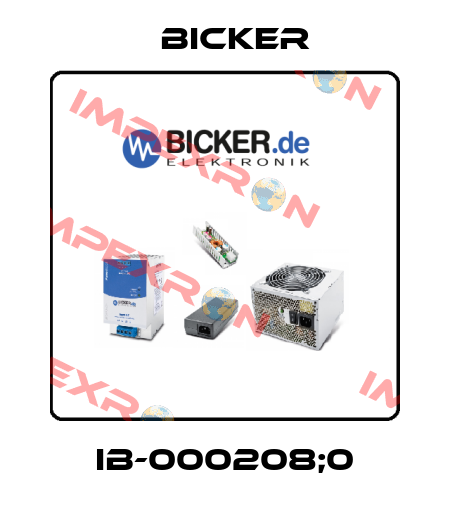IB-000208;0 Bicker