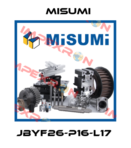 JBYF26-P16-L17  Misumi