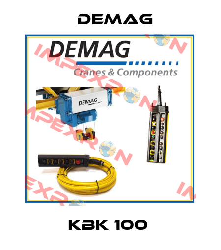 KBK 100  Demag