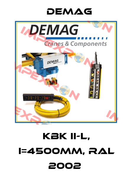 KBK II-L, I=4500MM, RAL 2002  Demag