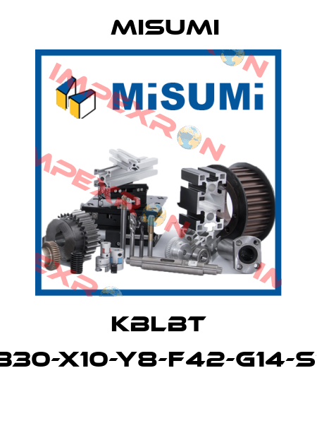 KBLBT 3.2-A64-B30-X10-Y8-F42-G14-S15-N4-D12  Misumi