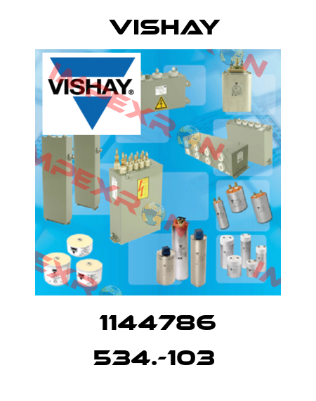 1144786 534.-103  Vishay