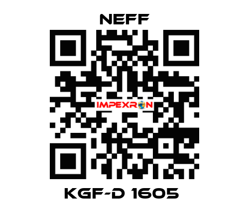 KGF-D 1605  Neff