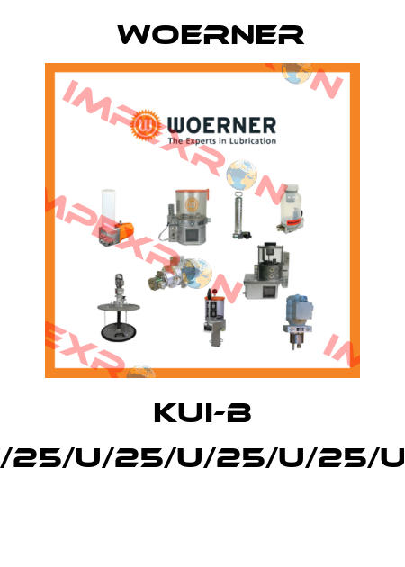 KUI-B /5/C/25/U/25/U/25/U/25/U/L/0  Woerner