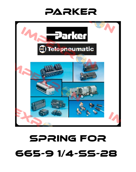 Spring for 665-9 1/4-SS-28  Parker