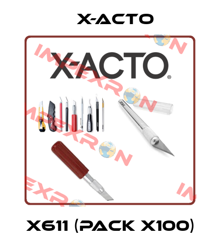 X611 (pack x100) X-acto