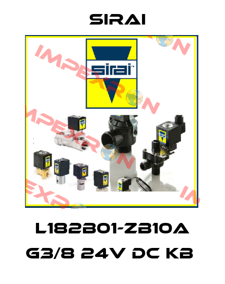 L182B01-ZB10A G3/8 24V DC KB  Sirai