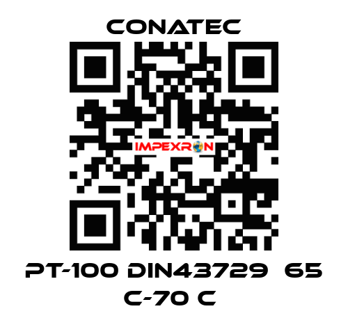 PT-100 DIN43729  65 C-70 C  Conatec