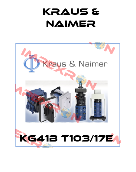 KG41B T103/17E  Kraus & Naimer