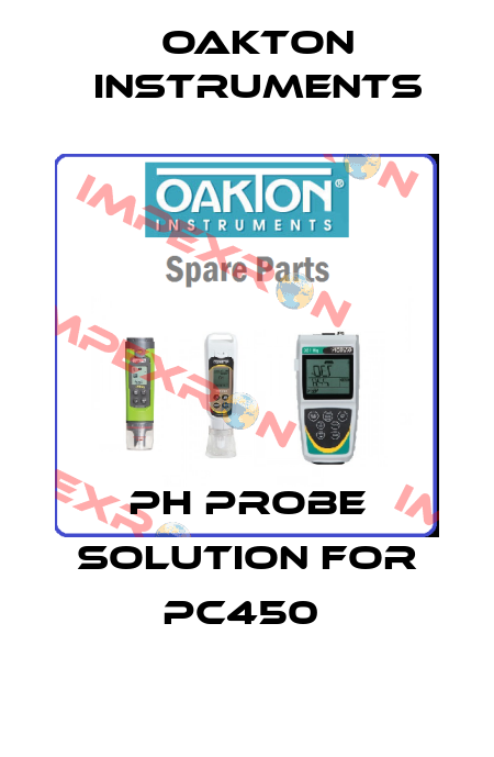 pH Probe Solution For pC450  Oakton Instruments