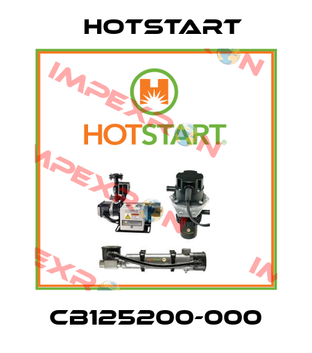 CB125200-000 Hotstart